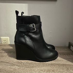 Aldo Waterproof Wedged Boots